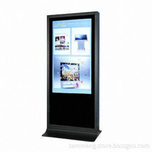 55-inch Waterproof and Outdoor Floor Standing LCD Digital Signage with LED Back-light